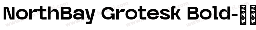 NorthBay Grotesk Bold字体转换